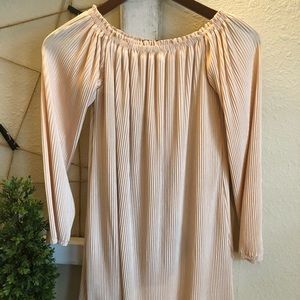 Off the shoulder dress